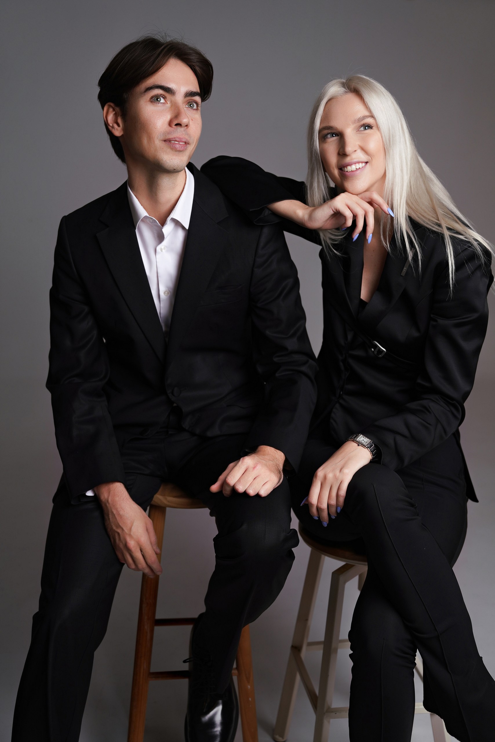 Anna Bilych and Oleg Pashinin co-founders of Les Amis