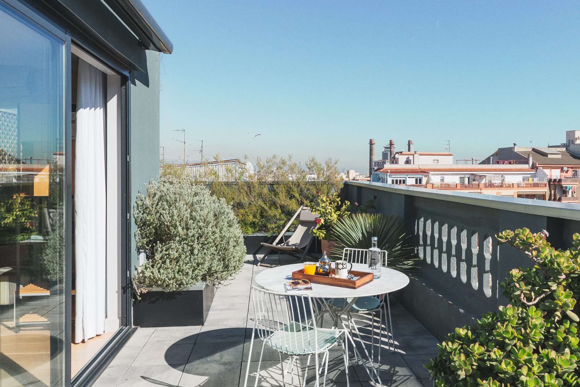 Hotel Brummell penthouse terrace